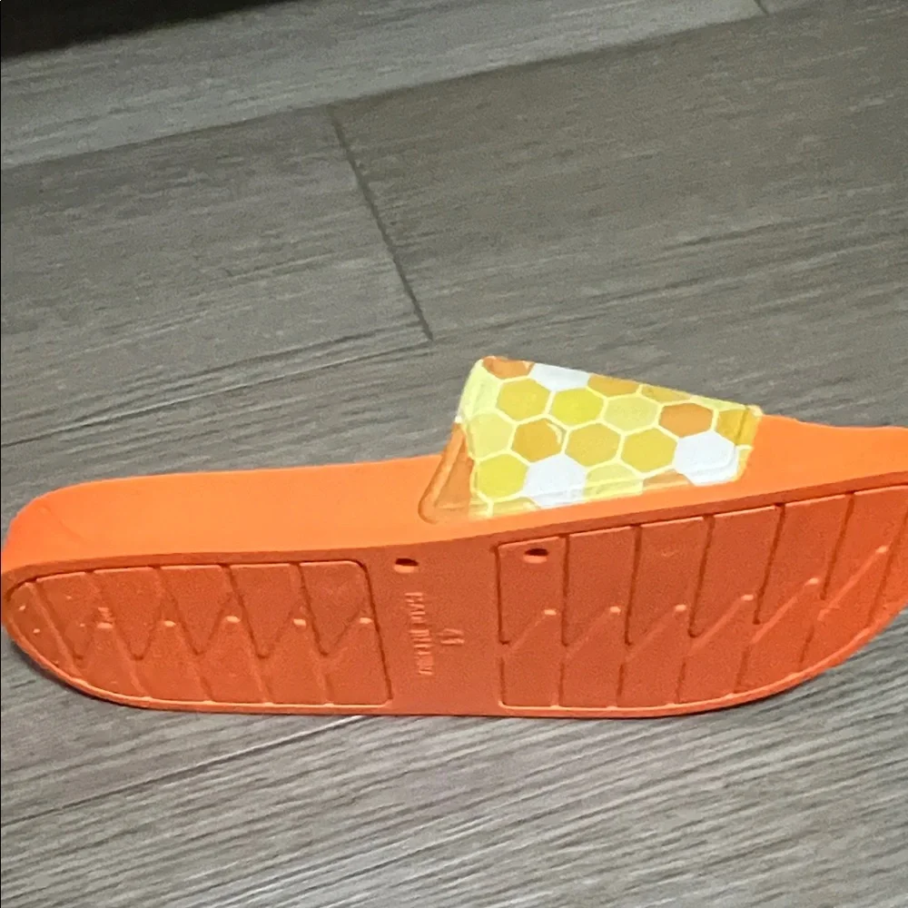 Orange Backwoods Slide Sandals